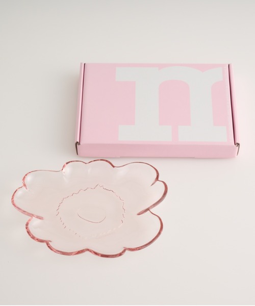 marimekko 食器 Unikko / glass plate 20cm : ZOZOTOWN Yahoo!店
