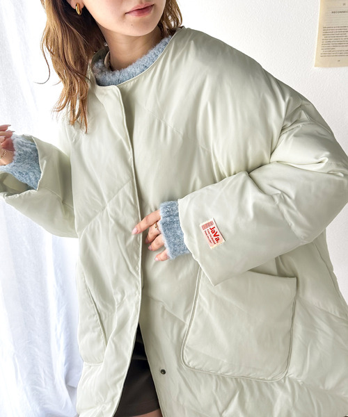 「Java」 ジャケット LARGE ベージュ レディース_画像4