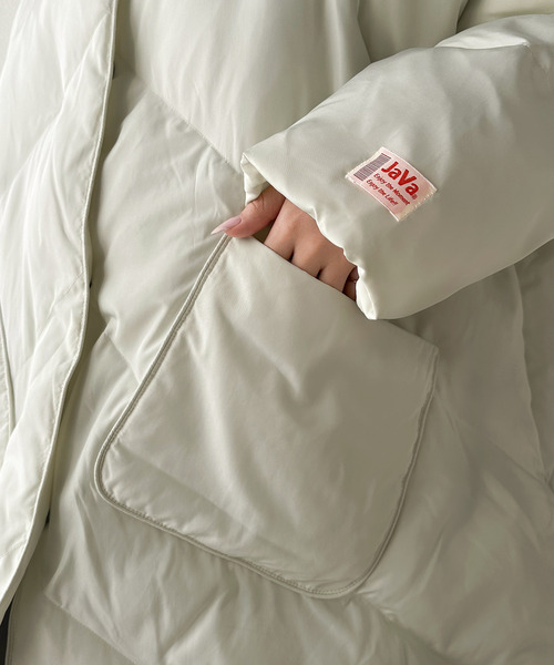 「Java」 ジャケット LARGE ベージュ レディース_画像6