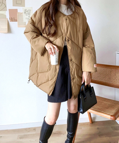 「Java」 ジャケット LARGE ベージュ レディース_画像9