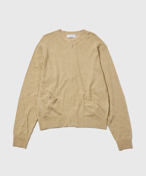 ADAM ET ROPE'（アダムエロペ） カーディガン リネン コットン ジップ