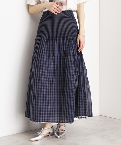 THE SHOP TK ロング スカート リバーシブルスカート「洗える