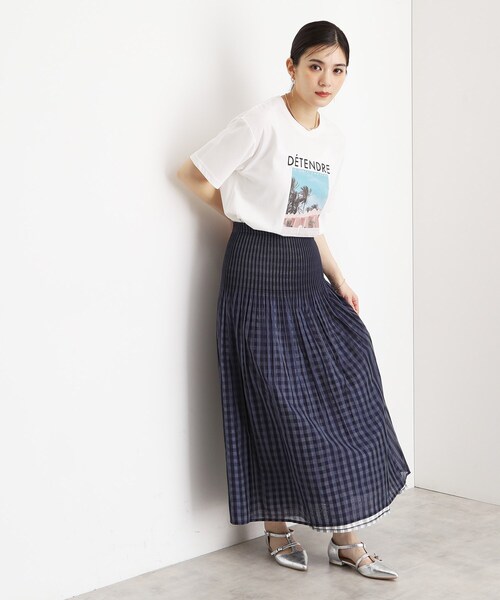 リバーシブルスカート THE SHOP TK スカート リバーシブルスカート「洗える