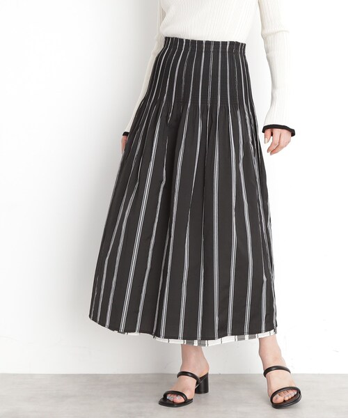 THE SHOP TK ロング スカート リバーシブルスカート「洗える