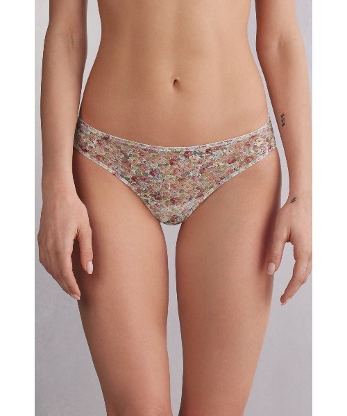 80CブラジリアンM Floral Romance intimissimi Intimissimi ショーツ Floral Romance ブラジリアン : ZOZOTOWN