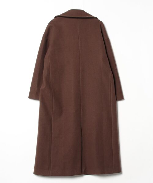 「coca(coca)」 チェスターコート ONE SIZE ブラウン レディース_画像2