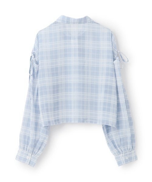 LiiLU チェック　トップス　4y LOVETOXIC ブラウス シャツ チェックシアーシャツ キッズ 子供服