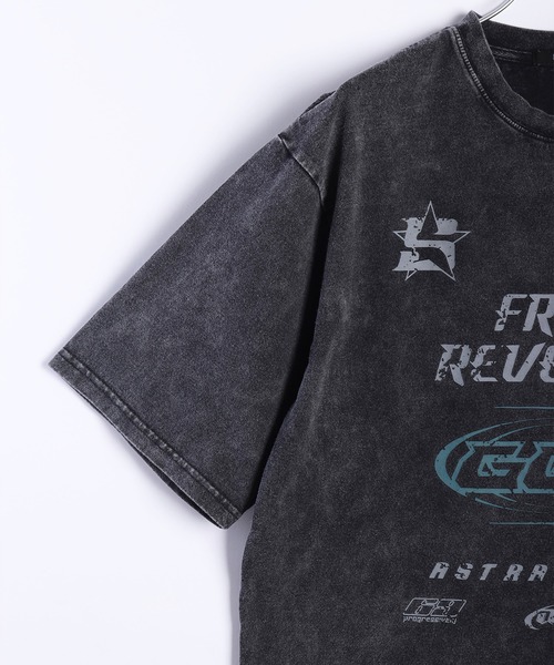 WESTSEA tシャツ ヴィンテージ加工 グラフィックロゴ 半袖T