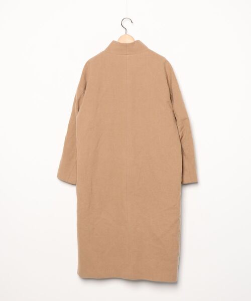 JOURNAL STANDARD ノーカラーコート ベージュ JOURNAL STANDARD（ジャーナルスタンダード） ノーカラーコート FREE