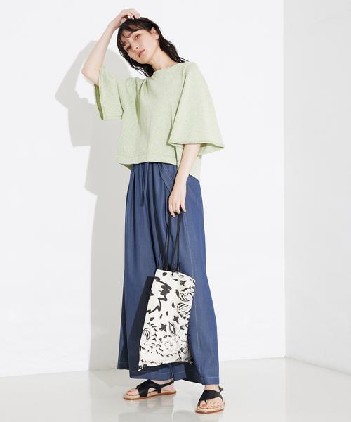 qualite パンツ テンセルデニムパンツ レディース : ZOZOTOWN