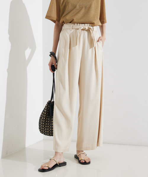 qualite パンツ テンセルデニムパンツ レディース : ZOZOTOWN