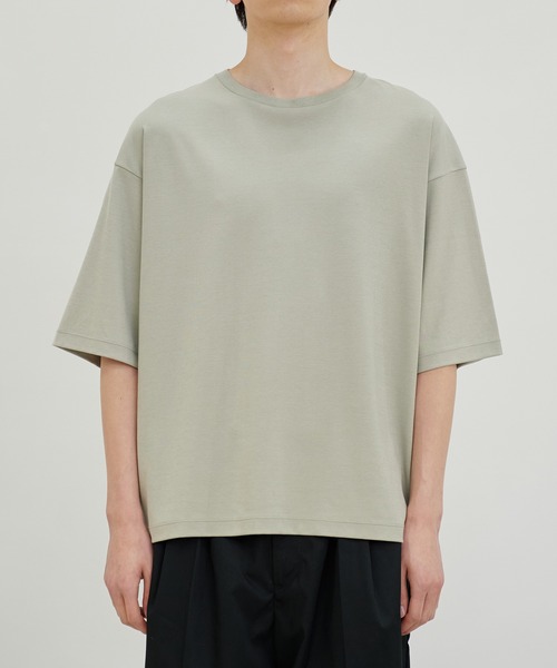 【試着のみ】PUBLIC TOKYO オプティカルクルートップス ブラック メンズ/トップス/Tシャツ/カットソー｜PUBLIC TOKYO ONLINE STORE