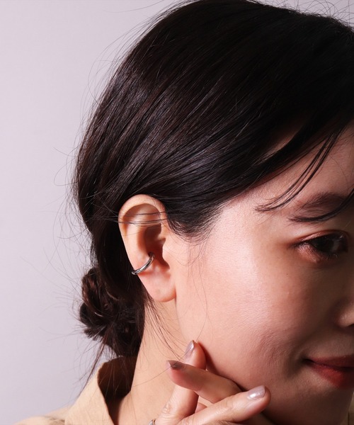 BAYBLO イヤーカフ (JO)「ユニセックス」韓国製 ステンレス シンプル
