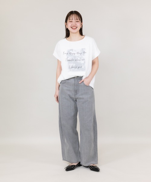 tシャツ 「meeny miny」「旭山動物園応援商品」アニマルPhotoシフォンTシャツ レディース meeny miny】【旭山動物園応援商品】アニマルPhotoシフォンT
