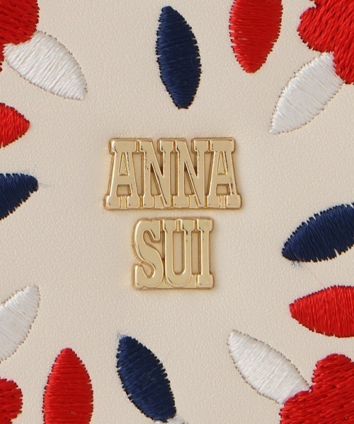 【新品タグ付き】アナスイ ファミリアアートショルダーバッグ アイボリー ANNA SUI - 【新品タグ付き】アナスイ ファミリアアートショルダー