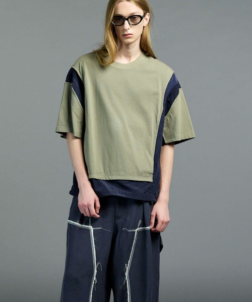 大人気新品  MAISON SPECIAL Crew Layering 「UNISEX」Prime-Over tシャツ トップス