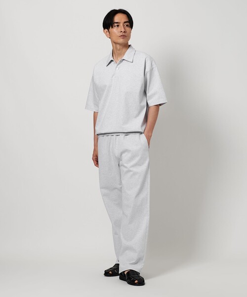 BEAUTY&YOUTHUNITEDARROWS ソリッドコットンポロスウェット BEAUTY＆YOUTH UNITED ARROWS tシャツ ギザコットン スーパーブ