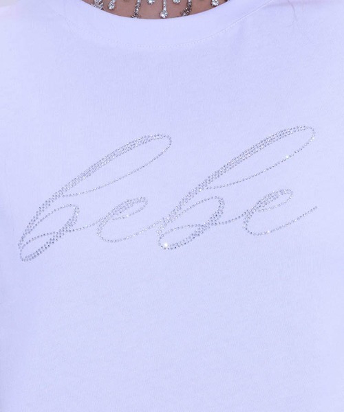 Fickle Bebe tシャツ BEBEクロップドTEE レディース