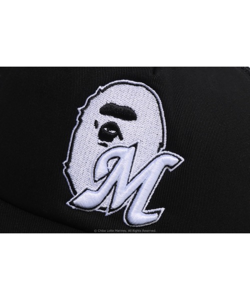 A BATHING APE キャップ 帽子 BAPE X CHIBA LOTTE MARINES