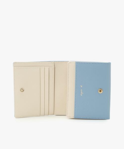 すぐ届く agnes b* QAW05−01 ウォレット 二つ折り 財布 ウォレット (QAW05－01) ｜agnès b. VOYAGE FEMME（アニエスベー