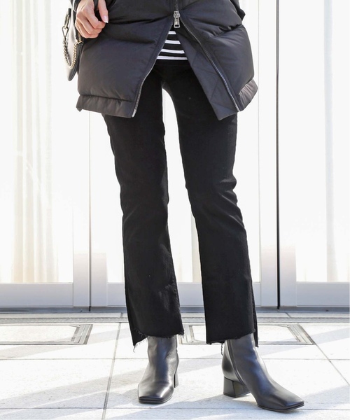 新品 MOTHER デニム ブラック 25 Deuxieme Classe Deuxieme Classe 「Deuxieme Classe」 「mother」デニムパンツ