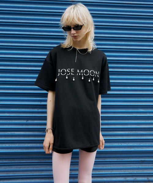 josemoon ジョゼムーン eimy LOGO PEARL SWEAT JOSE MOON（ジョゼムーン）の「LOGO PEARL SWEAT/ロゴパール