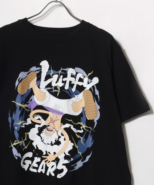 ワンピース ルフィ ニカギア5  USJ限定Tシャツ フリーサイズ tシャツ ONE PIECE/ワンピース ルフィー ギア5 フロントプリント
