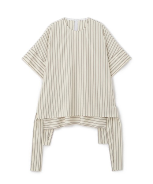 アドーア 半袖シャツブラウス サイズ38 M - ADORE - アドーア シャツ ブラウス 半袖 バンドカラー ワンカラー 38