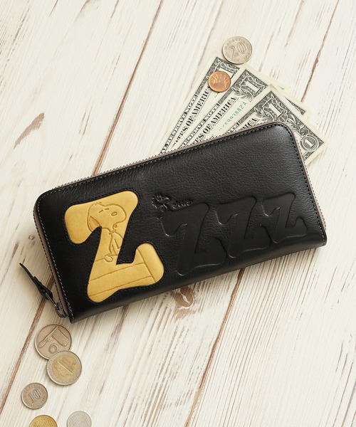 財布 「SNOOPY」スヌーピー PEANUTS ピーナッツ Zzz 長財布 R束