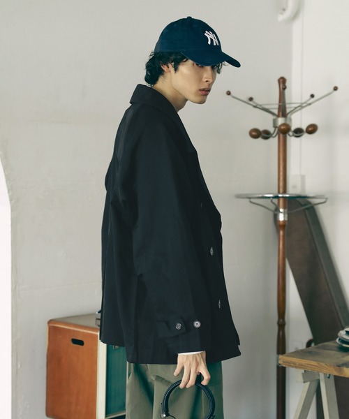 「Bleme」 トレンチコート M ベージュ メンズ_画像7