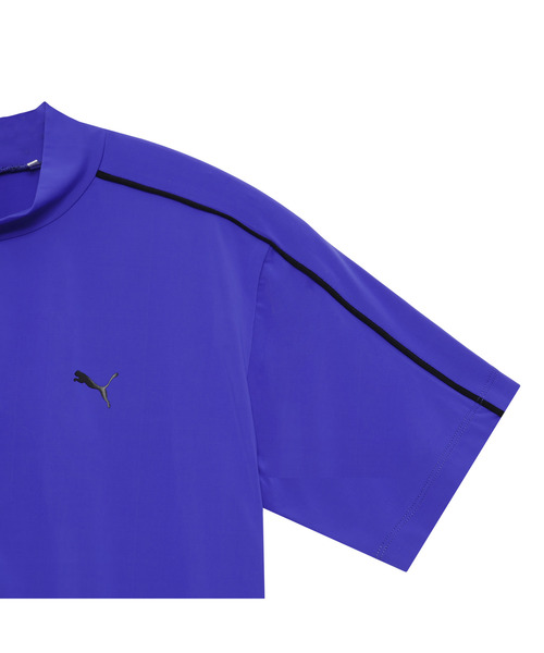 プーマ ゴルフ ストレッチ モックネック 半袖 シャツ カットソー ウェア L PUMA プーマ ゴルフウェア 半袖シャツ 春 夏 PF ストレッチ