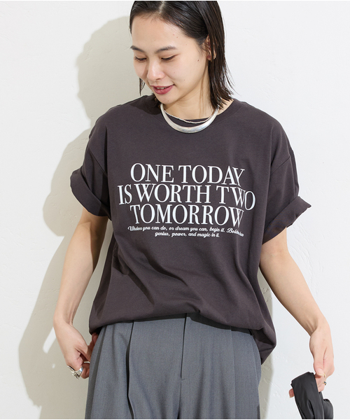 JOURNAL STANDARD tシャツ 「追加2」汗ジミ防止天竺プリントT