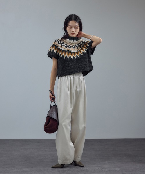 SALON adam et rope'（サロン アダム エ ロペ） ニット セーター 「WEB