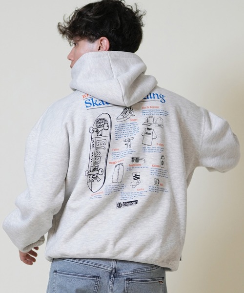 ELEMENT（エレメント） パーカー プルオーバー/パーカー バック