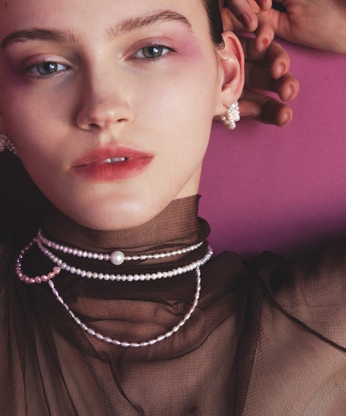 ネックレス 「les bon bon」encounter necklace GY/エンカウンター ネックレス BOB778 レディースの画像