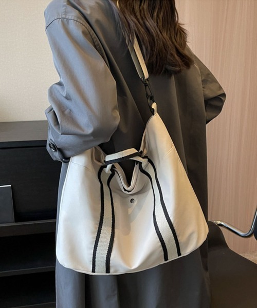 shoppinggo トートバッグ トートバッグ A4サイズ対応 肩掛け BAG