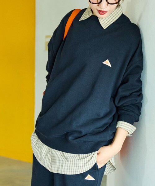 KELTY×FREAK'S STORE スウェット トレーナー 　ネイビー　L FREAK'S STORE トレーナー スウェット 限定展開 KELTY×FREAK'S