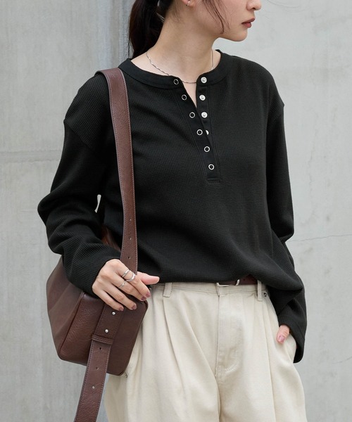 M'S GRACY（エムズグレイシー） 7分袖カットソー 38 ブラック