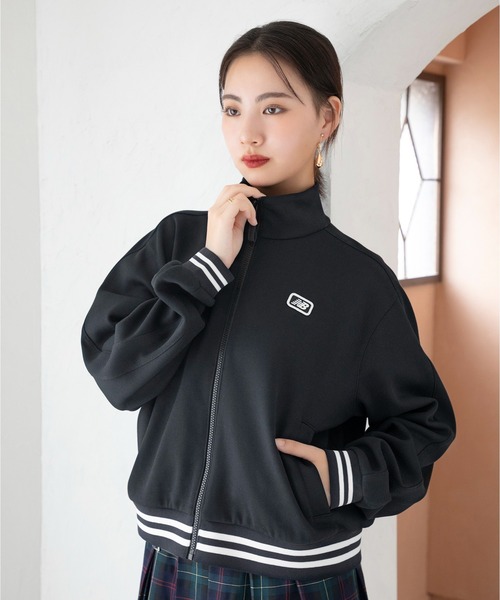 【新品】ニューバランス ピケ ジャケット XL ブラック new balance New Balance（ニューバランス） ブルゾン アウター Post Season ピケ