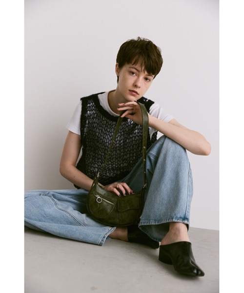 「un/neu」 ミュール SMALL イエロー レディース_画像9