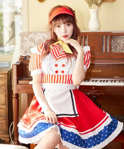 アメリカンダイナー 服（色：レッド系）の商品一覧 通販 - Yahoo