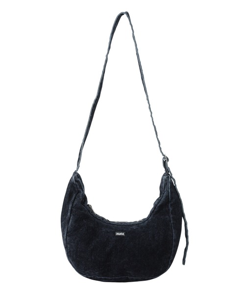 X-girl（エックスガール） ショルダーバッグ バッグ FLOCKED DENIM BAG