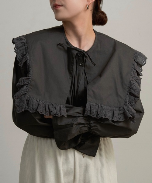 シャツ/ブラウス(長袖/七分) lawgy  sleeve design blouse lawgy（ラウジー） ブラウス シャツ レディース : ZOZOTOWN Yahoo!店