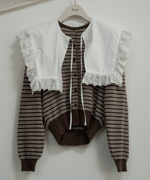lawgyオリジナルデザインブラウス lawgy（ラウジー） シャツ ブラウス original seethrough tops