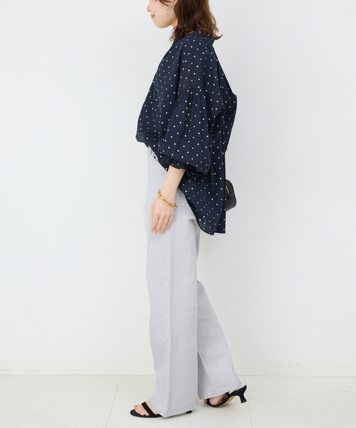 「SLOBE IENA」 デニムパンツ 38 ピンク レディース_画像8