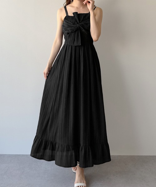 「mipiarl」 キャミソールワンピース LARGE クリーム レディース_画像6