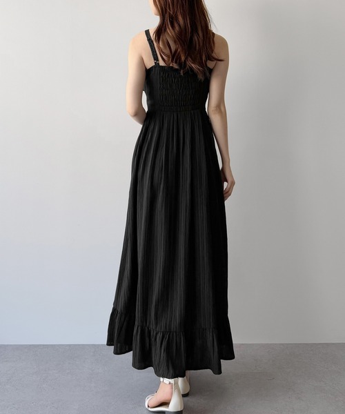 「mipiarl」 キャミソールワンピース LARGE クリーム レディース_画像7