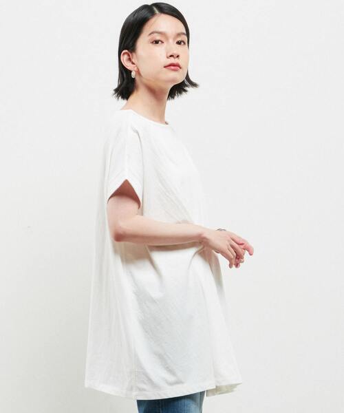 「MELROSE claire」 半袖カットソー FREE ブラック レディース_画像3