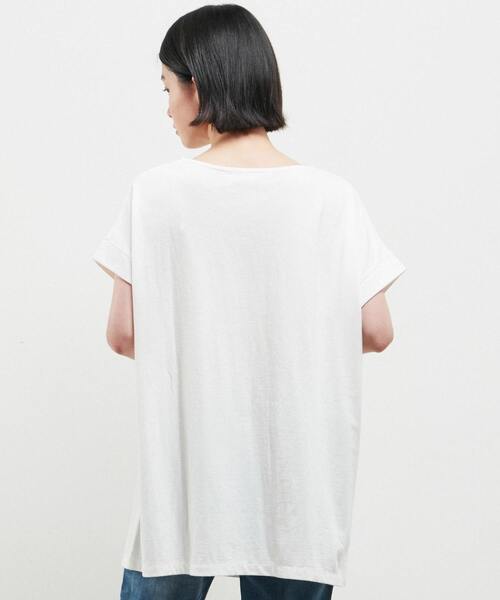 「MELROSE claire」 半袖カットソー FREE ブラック レディース_画像6