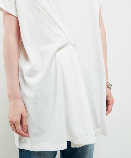 「MELROSE claire」 半袖カットソー FREE ブラック レディース_画像7